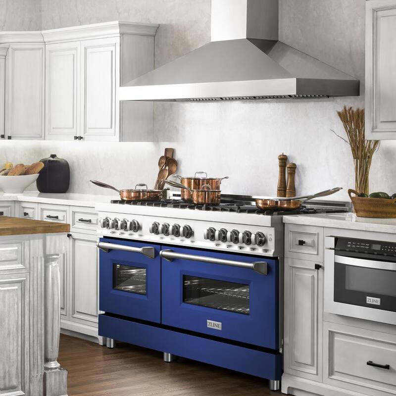 9-Burner Double Oven Dual Fuel Range in Stainless Steel H85847