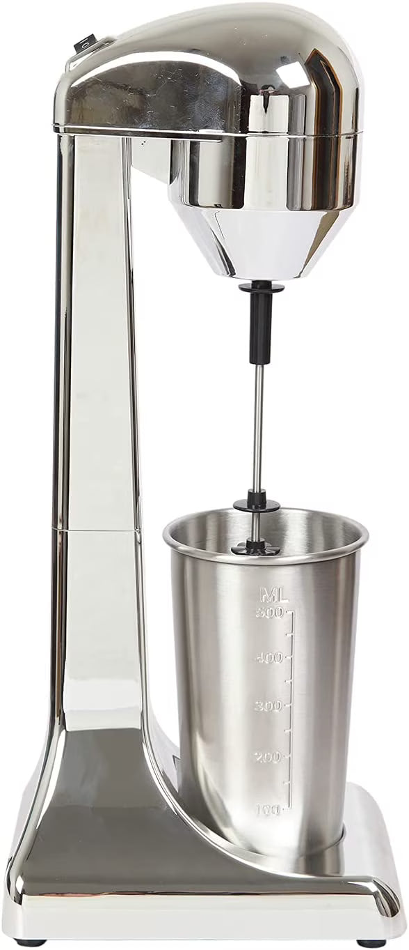 110V 23000RPM Electric Milk Shaker Machine with 500ml Stainless Steel Cup N395184