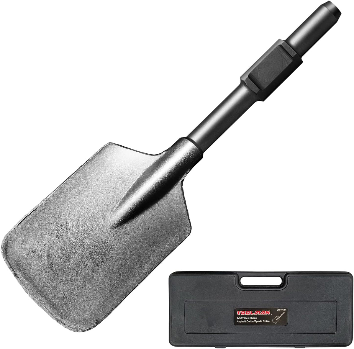 1-1/8" Hex Asphalt Scoop Shovel Head Attachment Spade Bit Pack of 2 U755852