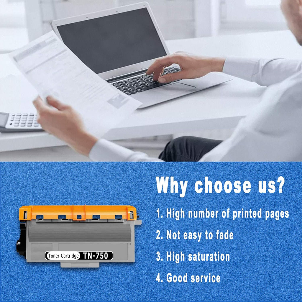Black TN-750 Compatible Toner Cartridge L169