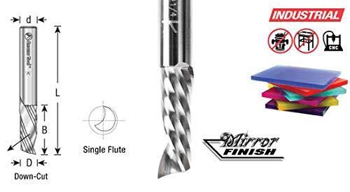 5-Pack Plastic Cutting Down-Cut CNC Router Bit R367514