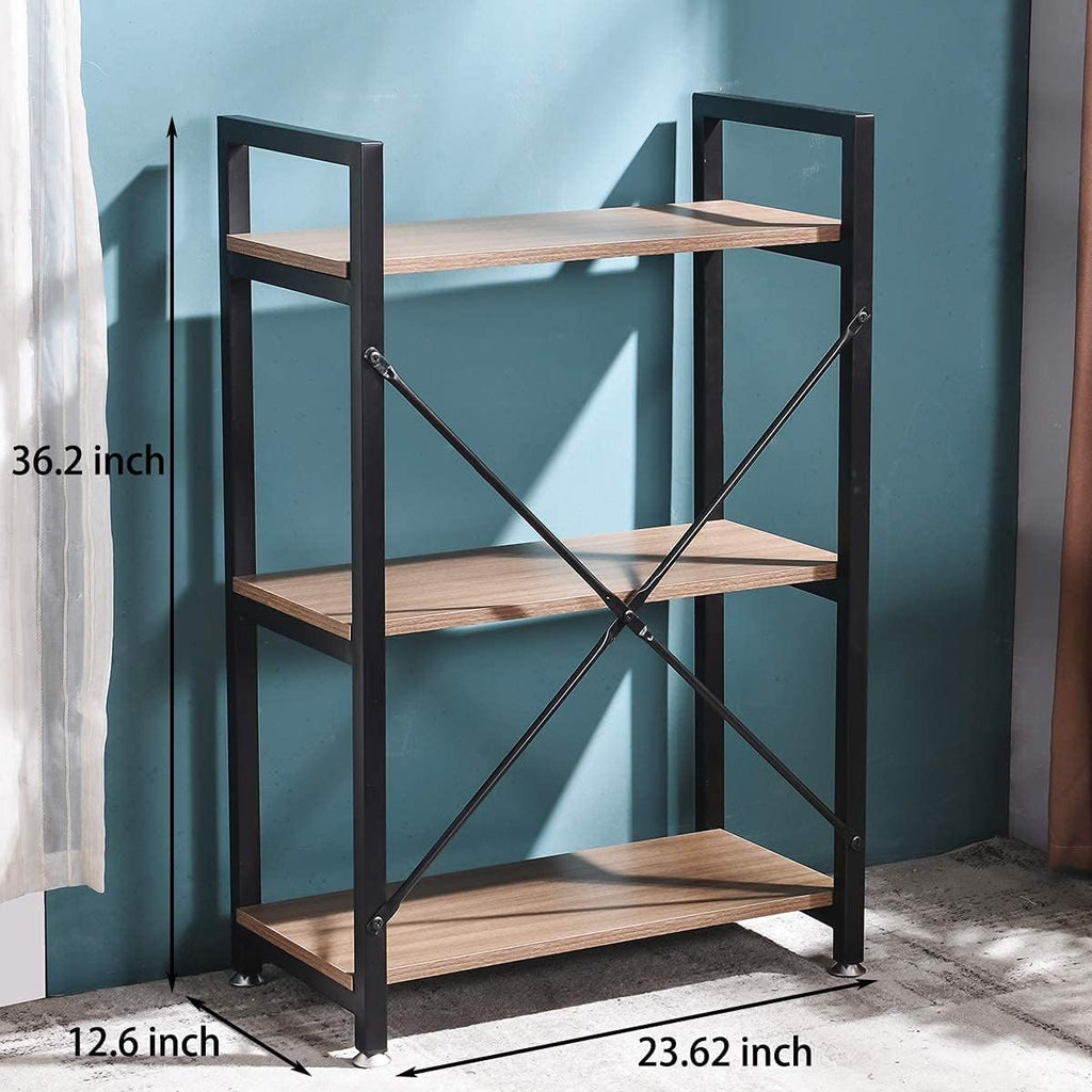 Industrial Style 3 Tier Storage Rack Shelf B42561
