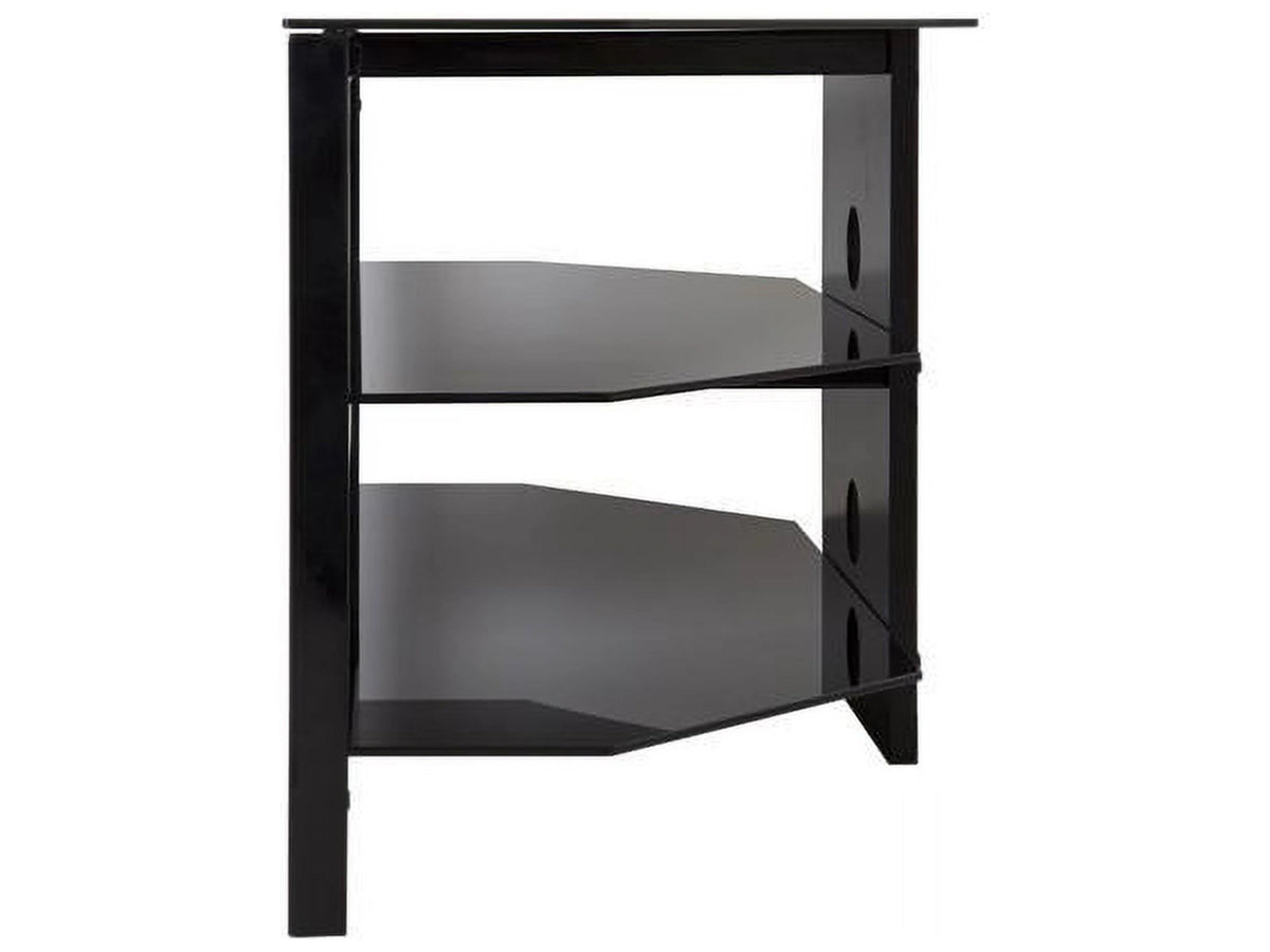 Gloss Black TV Floor Stand E33009