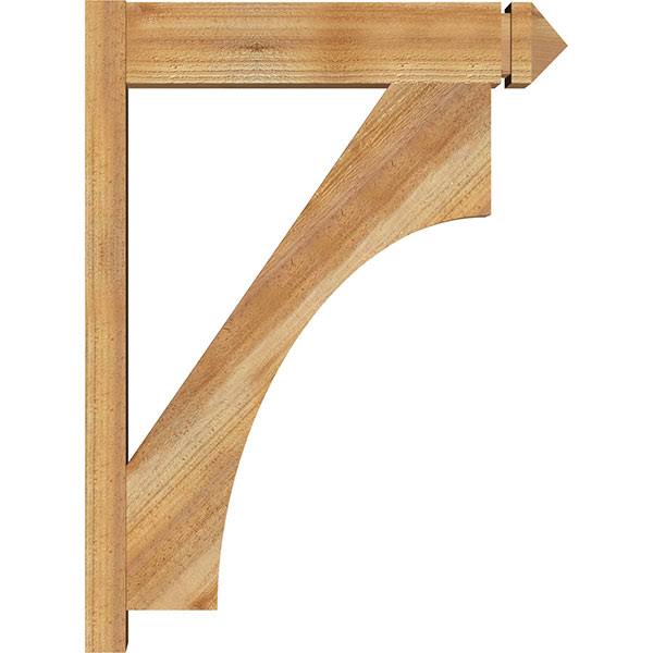 6 in. x 32 in. x 24 in. Western Red Cedar Rough Sawn Outlooker U614968