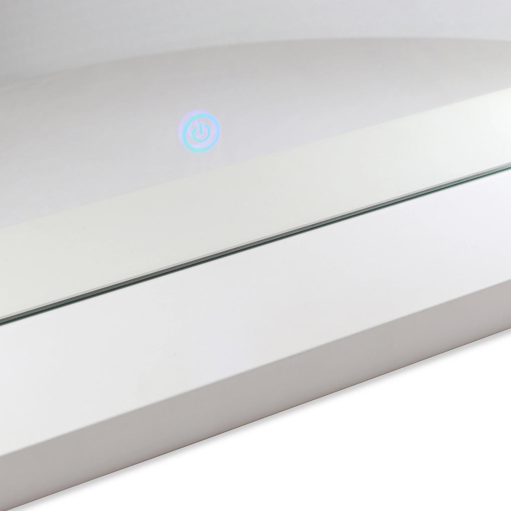 White Vanity Mirror with Smart Sensor Switch E616