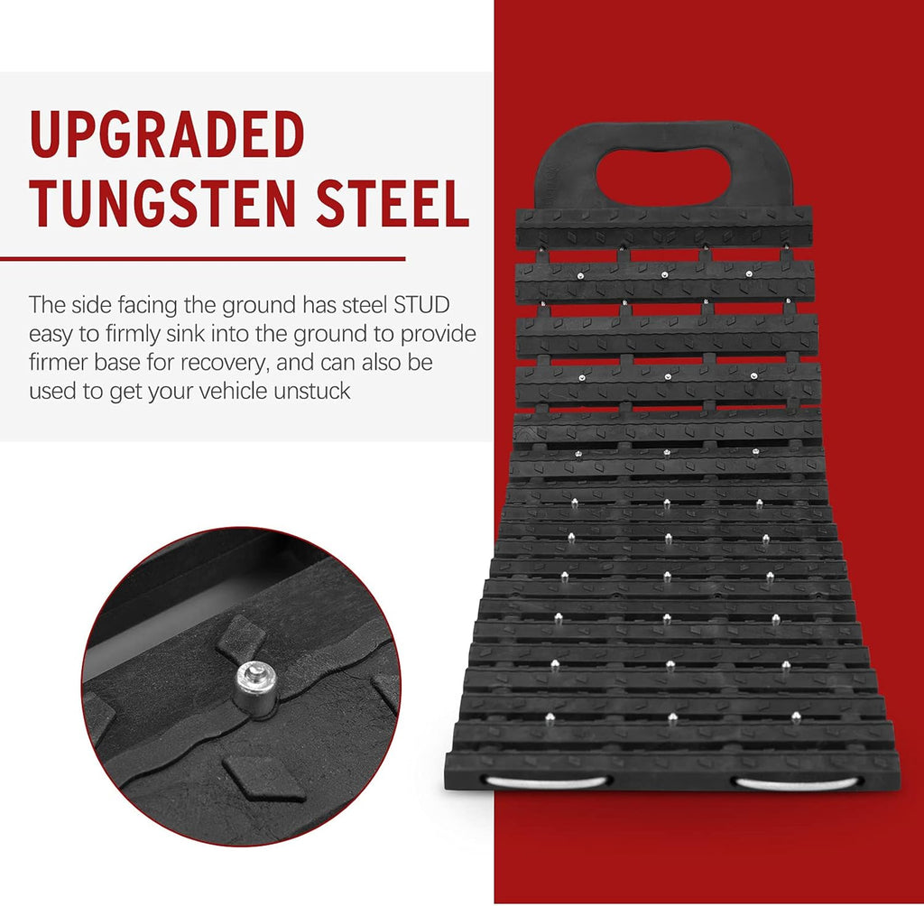 Tire Traction Mats Portable Recovery Tracks 2 Pack E7944