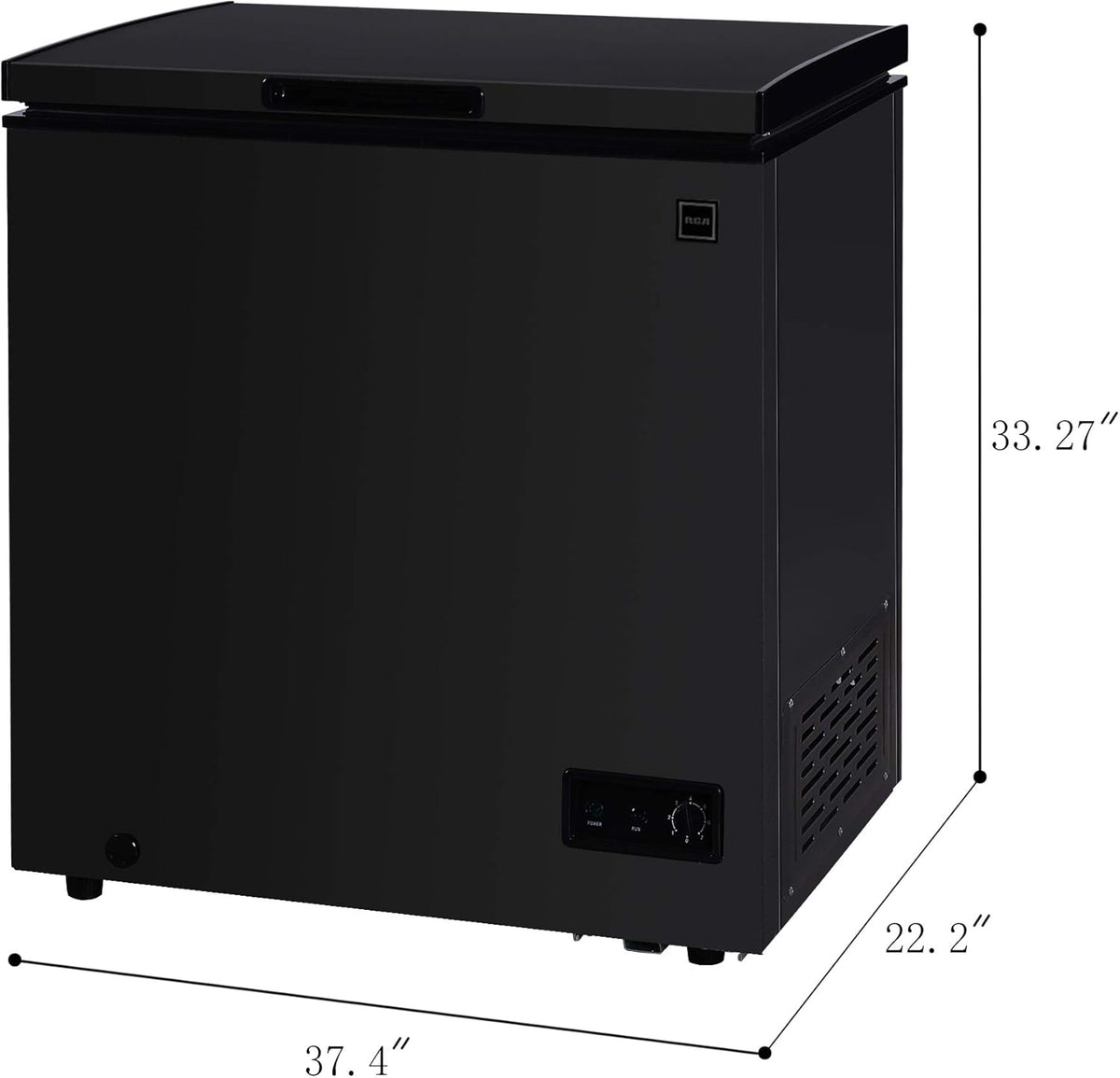 7.0 cu. ft. Chest Freezer, Black O5240