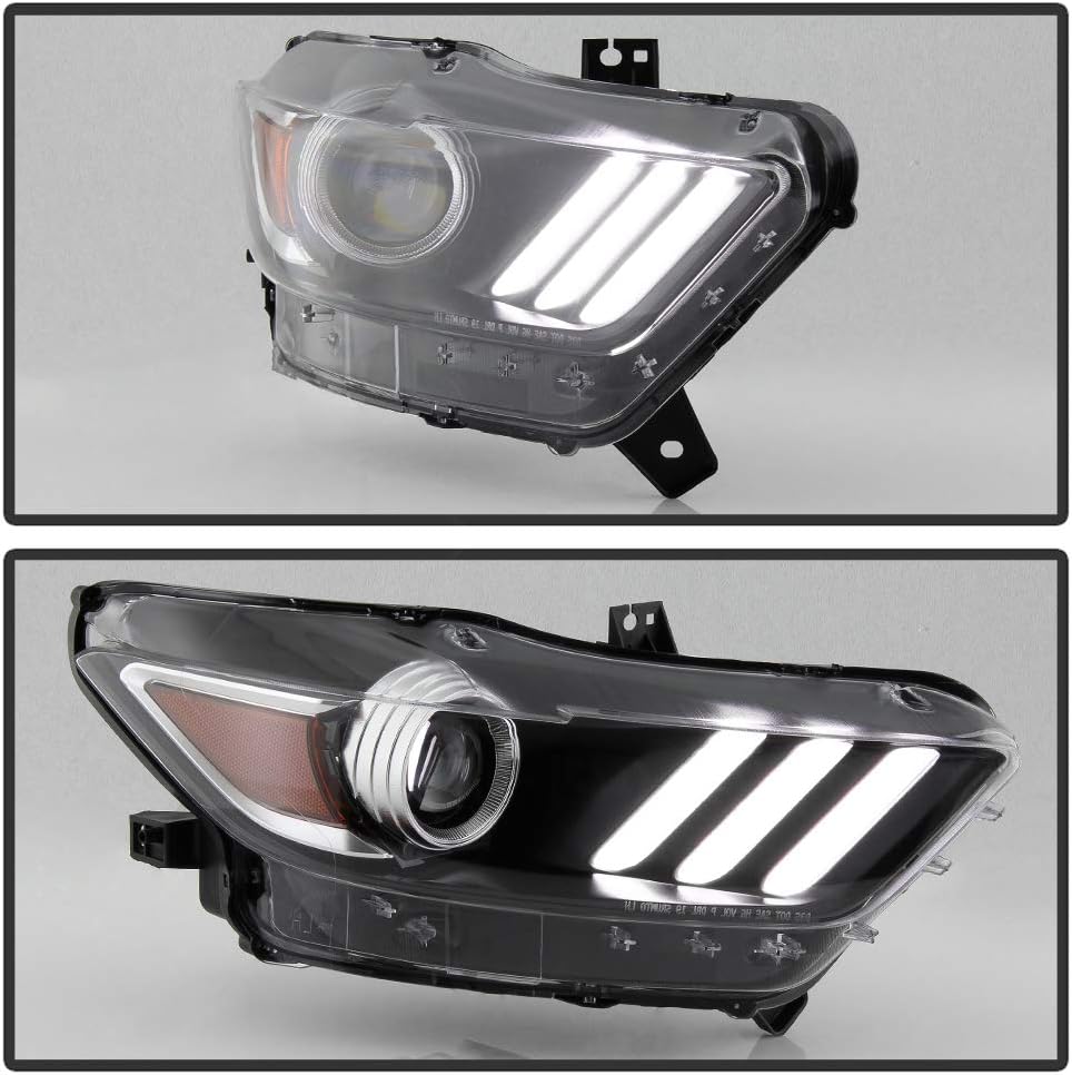 2015-2017 Ford Mustang LED Projector Headlight Assembly Right Passenger Side Y781