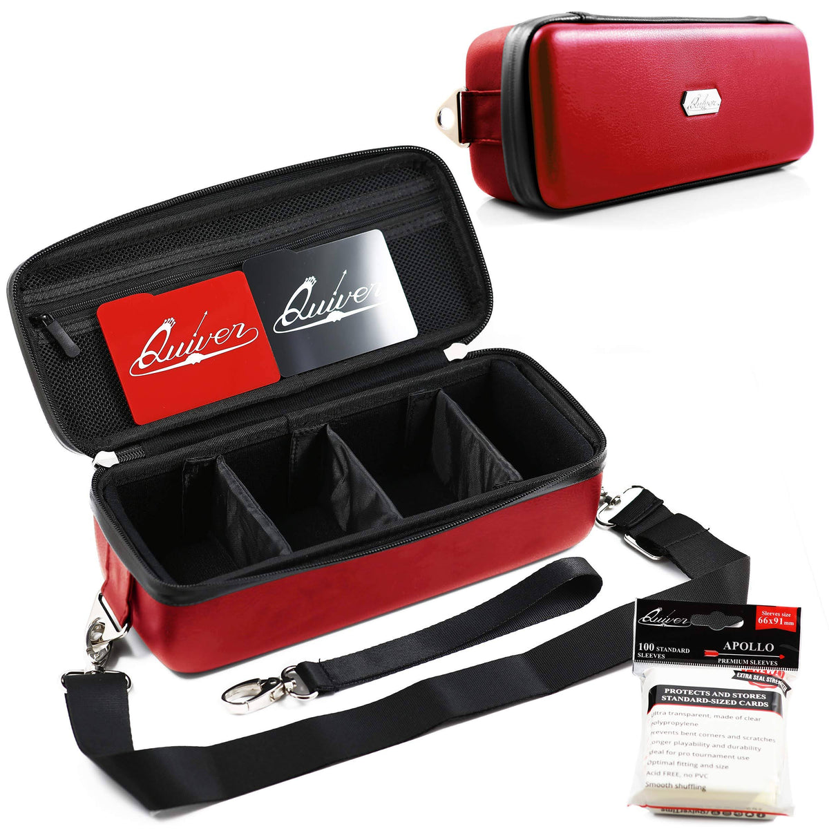 Red Card Carrying Case with Wrist and Shoulder Strap I81941