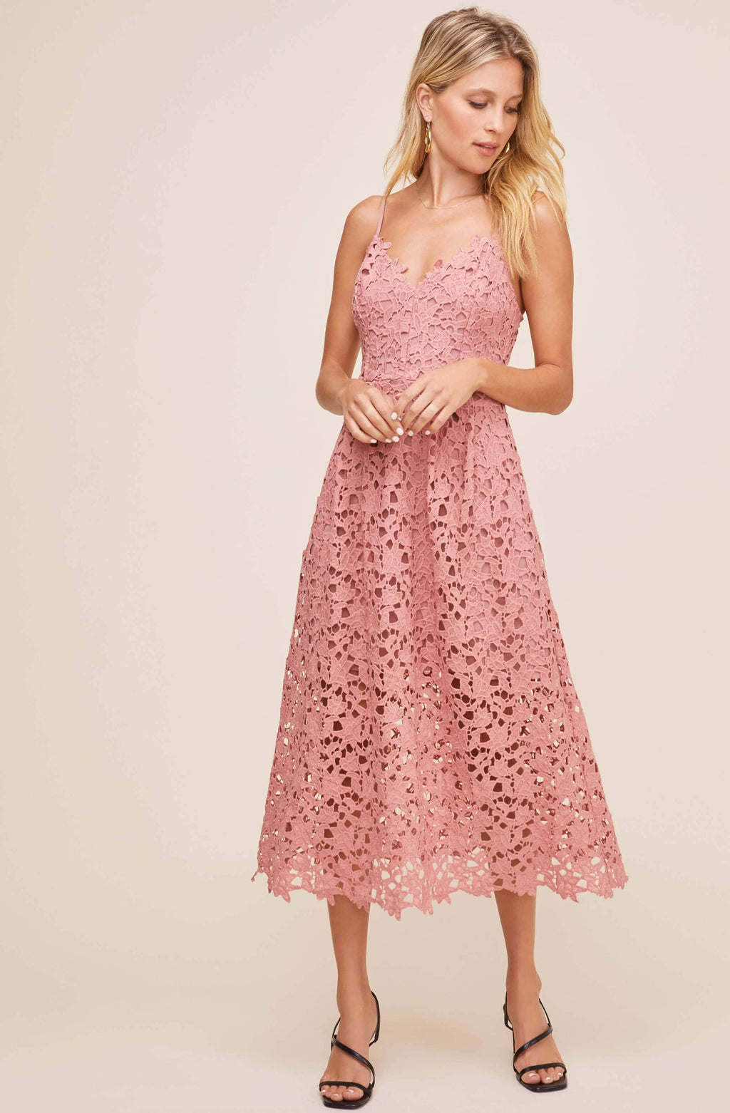 A Line Midi Dress J291