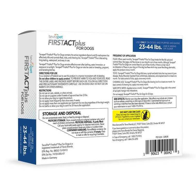 Flea and Tick Prevention Dogs J592