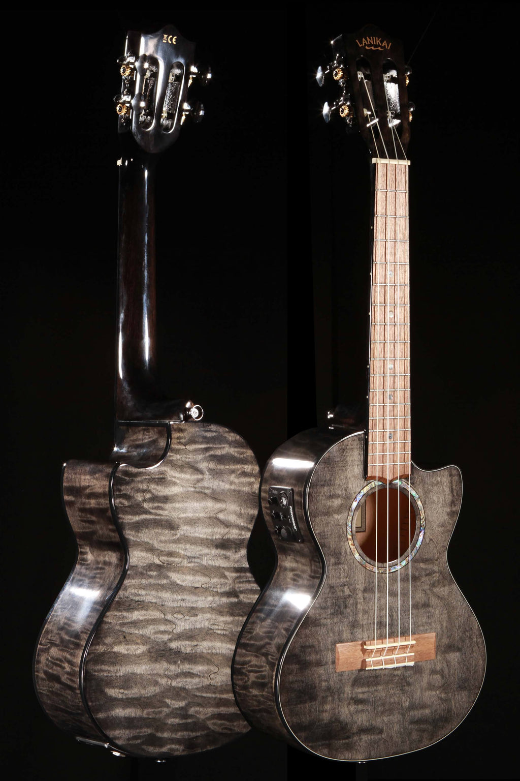 Black Quilted Maple V836999