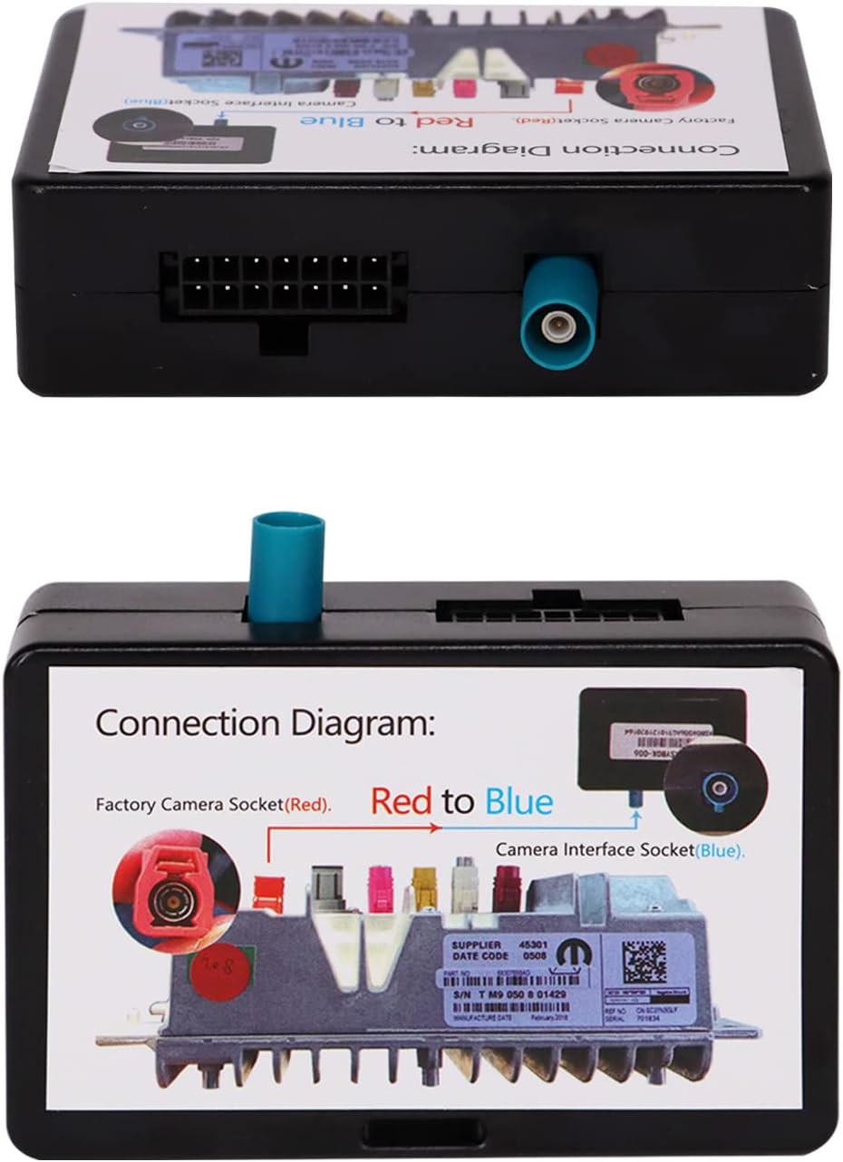 Factory Camera Retention Interface Adapter for Jeep Wrangler and RAM U395