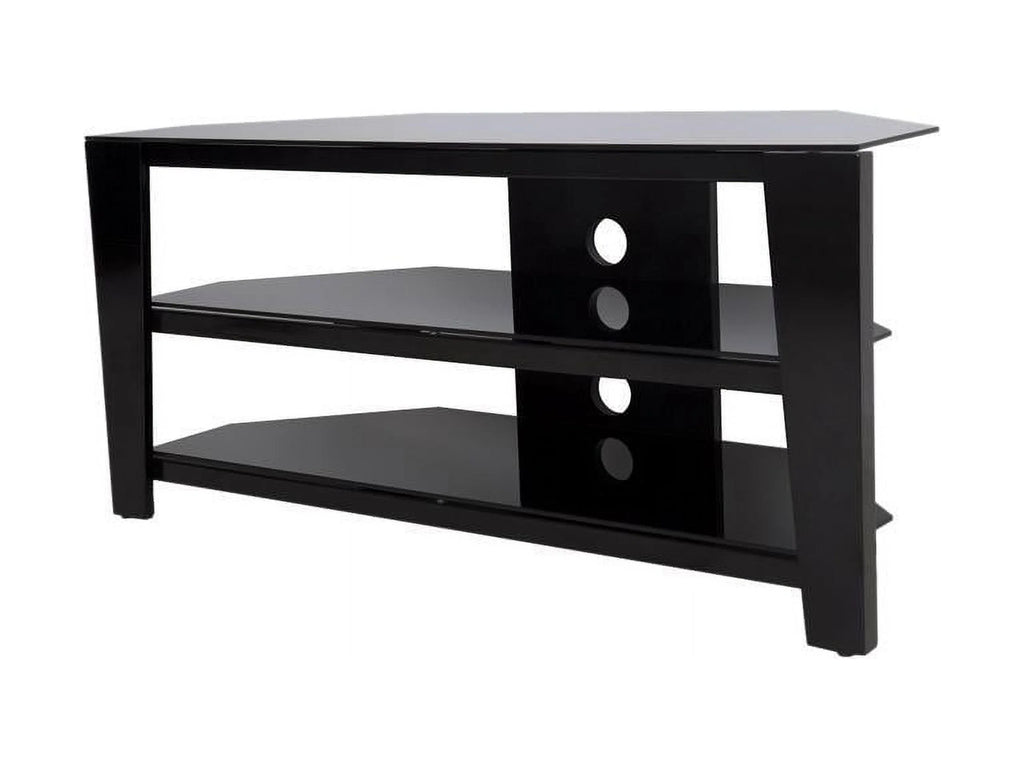 Gloss Black TV Floor Stand E33009