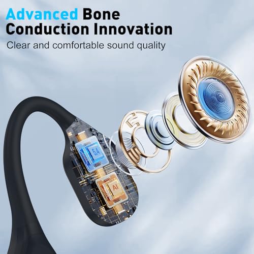 Black Bone Conduction Swimming Headphones I72297