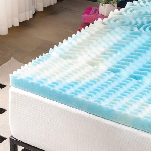 2 Inch Gel Foam Mattress Topper, Twin XL Q25475