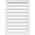 PVC Vertical Surface Mount Gable Vent G270