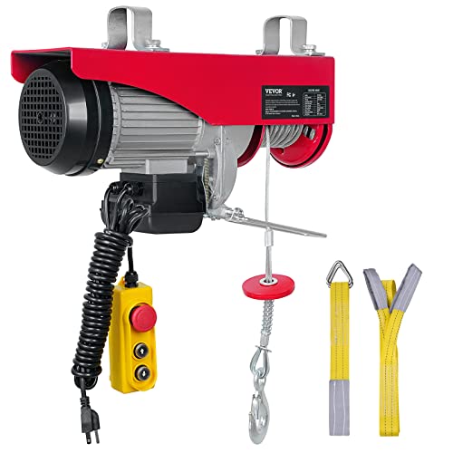 14ft 1320lbs Electric Hoist 110v 40ft Lifting Height I288095