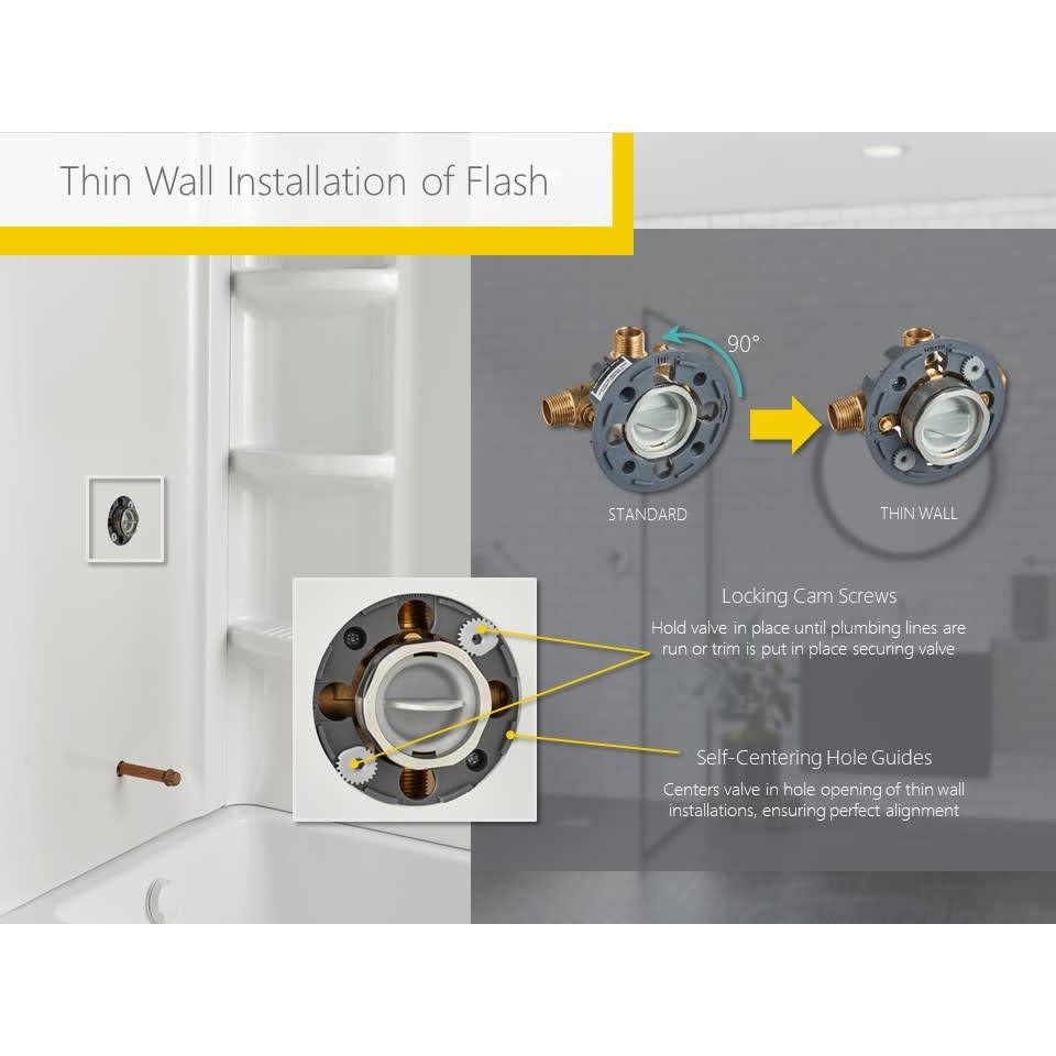 Tub and Shower Trim Package Polished Chrome Z51520