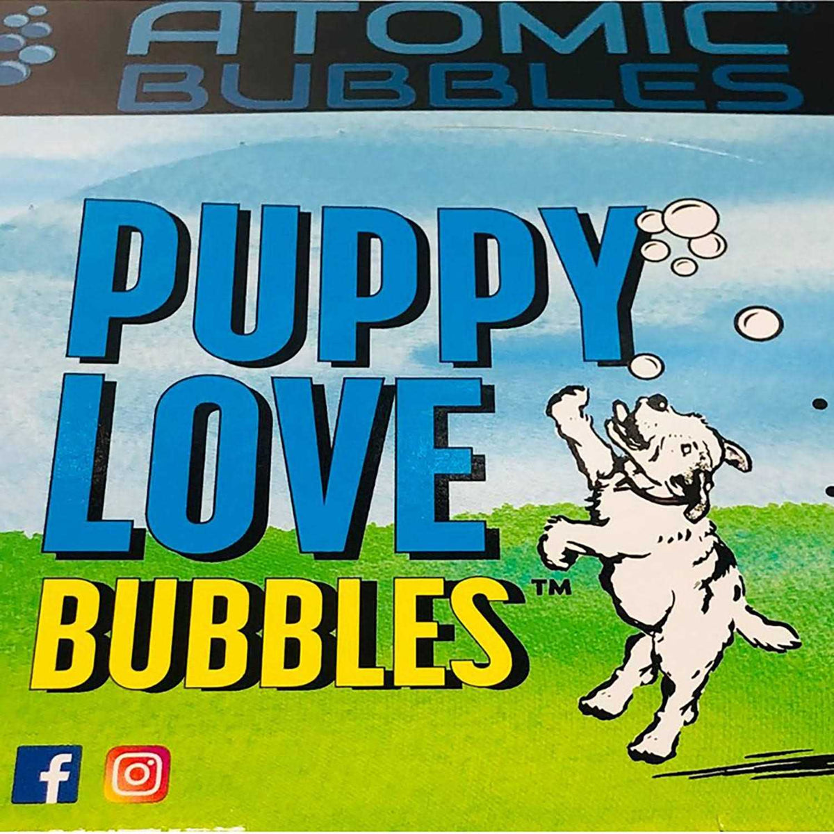 Peanut Butter & Bacon Scented Bubbles 4oz Bottle 2 Pack B584