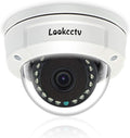5MP HD IP POE Dome Security Camera White 3.6mm Lens IP65 O899
