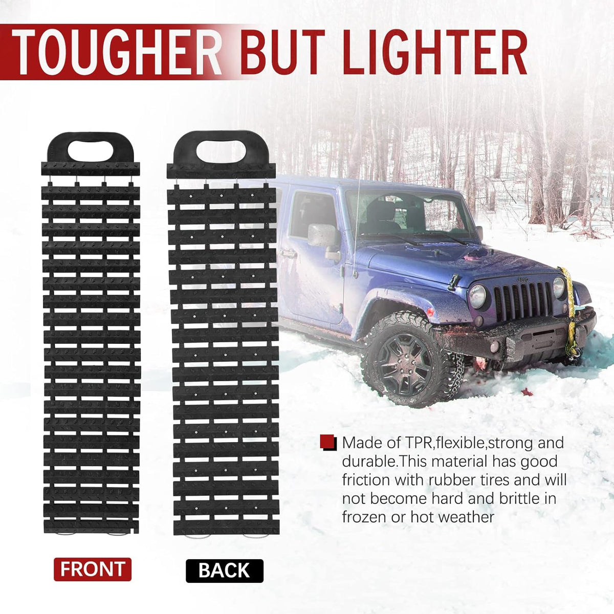 Tire Traction Mats Portable Recovery Tracks 2 Pack E7944
