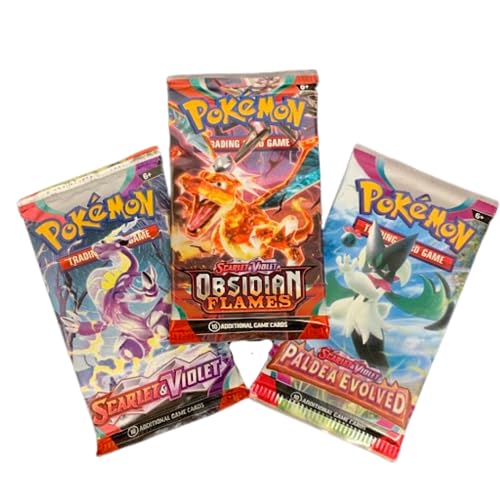 Random Sealed 3 Booster Pack Lot M45007