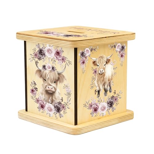 Wooden Piggy Bank W553829