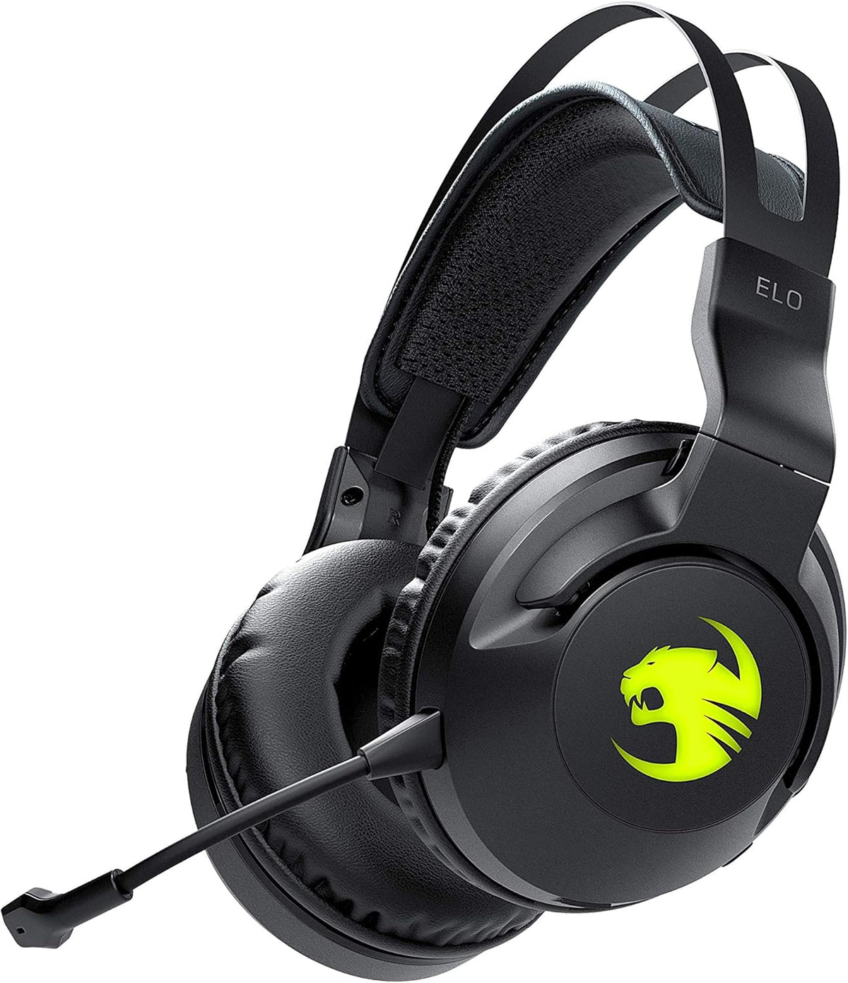 Black Wireless Gaming Headset with Detachable Microphone I58870