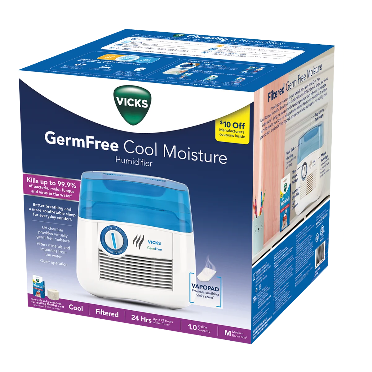 1 gal Cool Moisture Humidifier N62418
