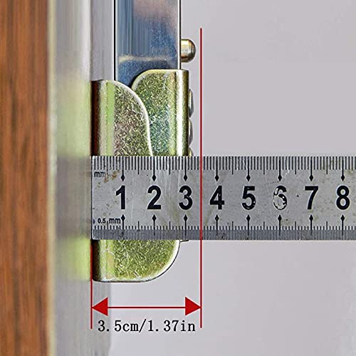 Stainless Steel Telescopic Adjustable Table Legs (80cm, Silver) D932