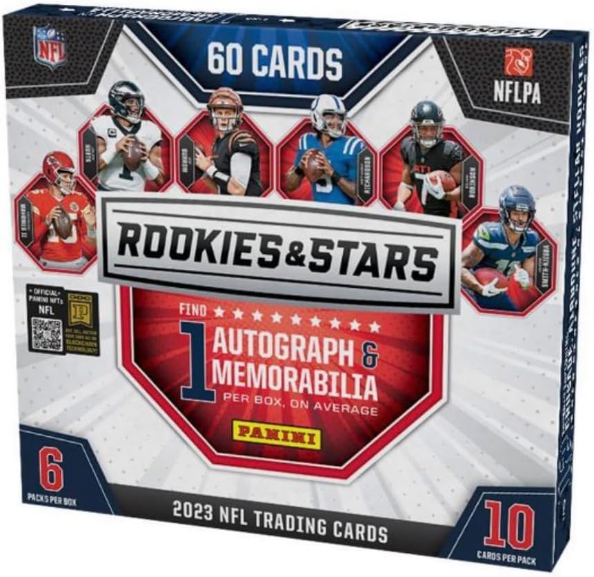 2023 Panini Rookies & Stars Football Trading Cards Mega Box L201