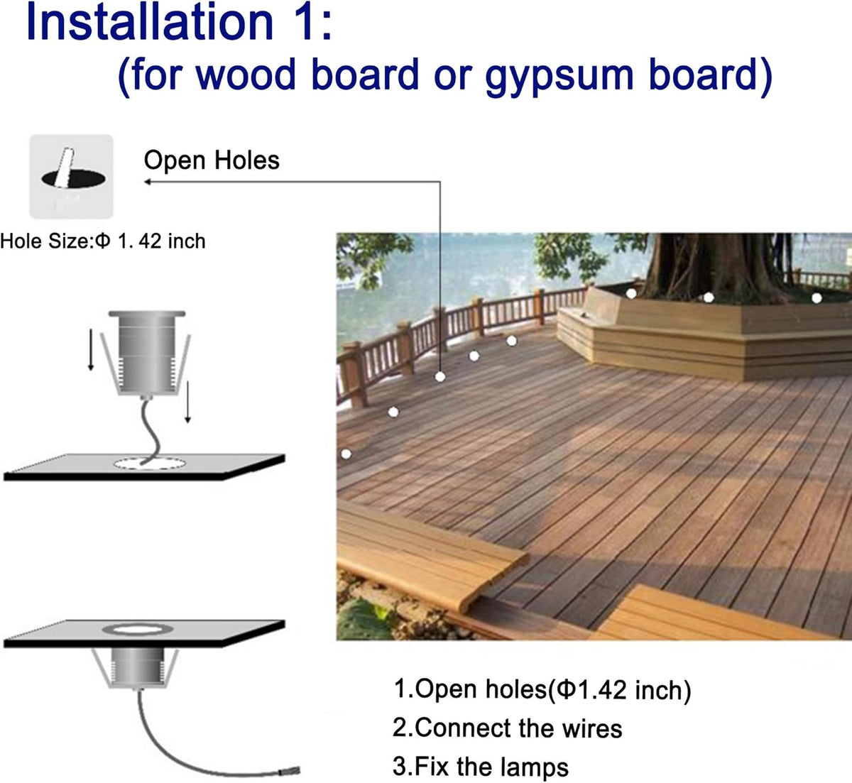 3W IP67 Waterproof Aluminum LED In-Ground Well Light I406