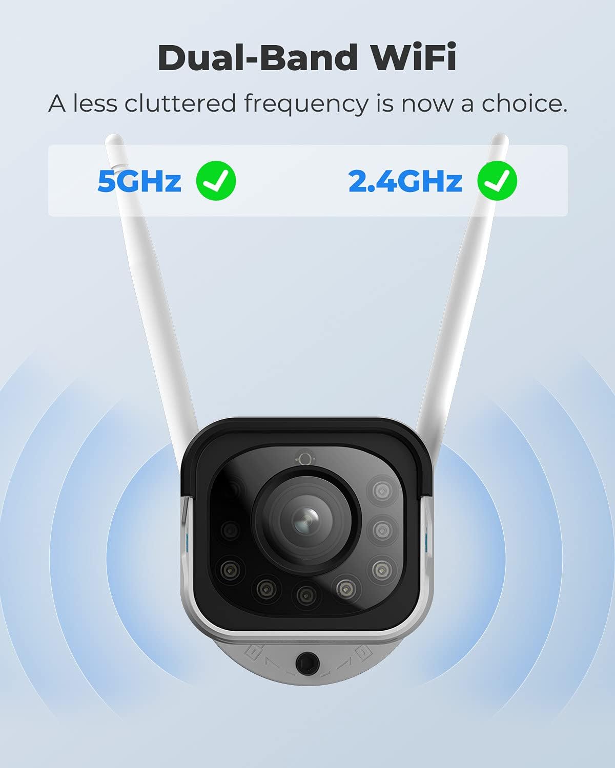 5MP Outdoor Security Camera with 5X Optical Zoom I732237