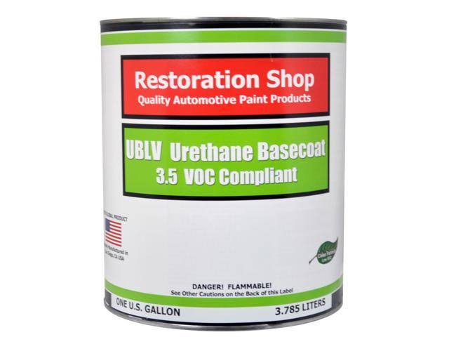 Canary Yellow 1 Gallon Low VOC Urethane Basecoat Auto Paint C666