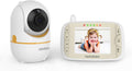 Baby Monitor with Camera and Audio, 3.2 LCD Screen, Pan-Tilt-Zoom, Night Vision, 2-Way Audio U811524