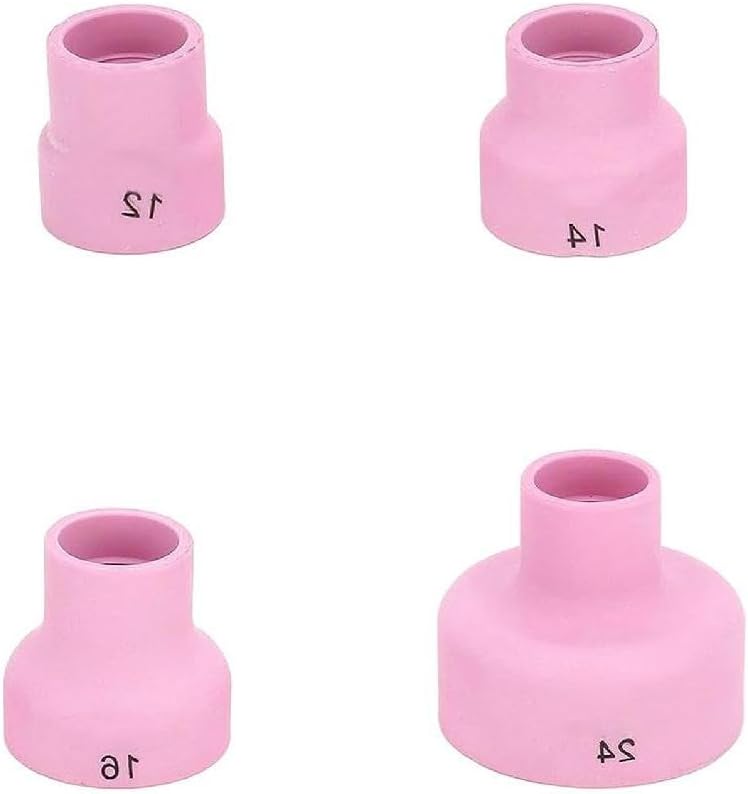 Pack Of 4 Ceramic Nozzles For TIG Welding Torch V754