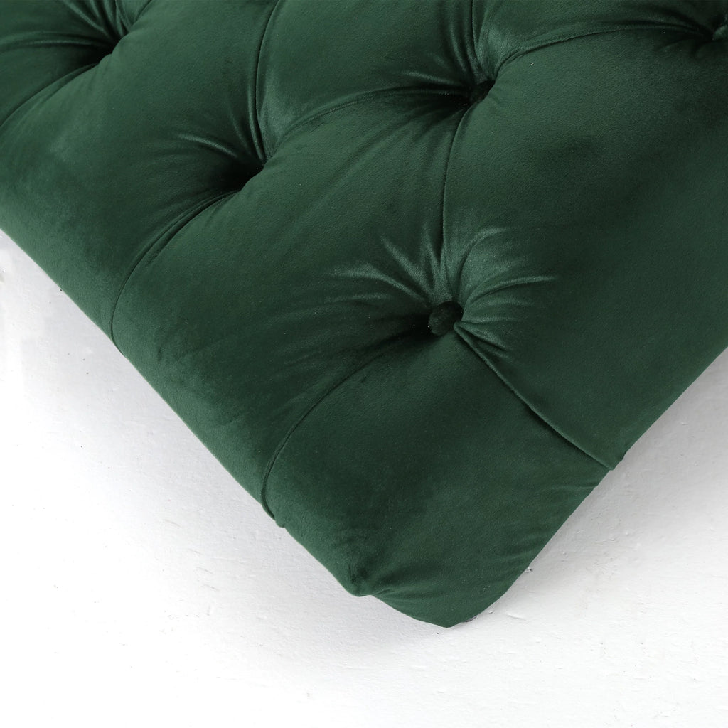 Emerald Velvet Chaise Lounge Z2332