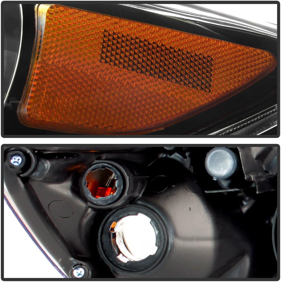 Black Housing Headlights Assembly Y2227