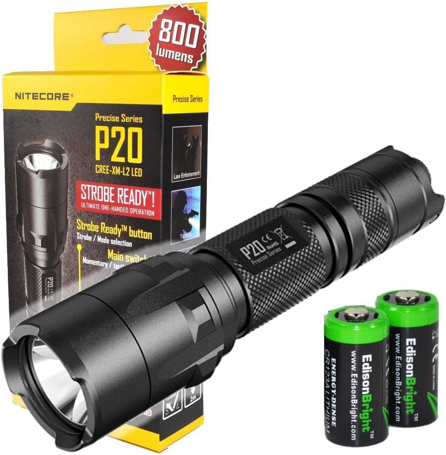800 Lumen LED Tactical Flashlight W3663
