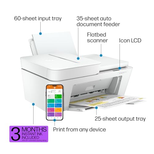 Wireless All-in-One Color Inkjet Printer Scanner Copier R92893