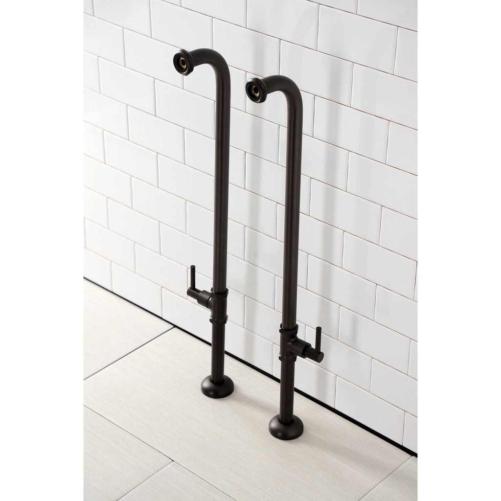 Oil Rubbed Bronze Freestanding Tub Supply Line M68943