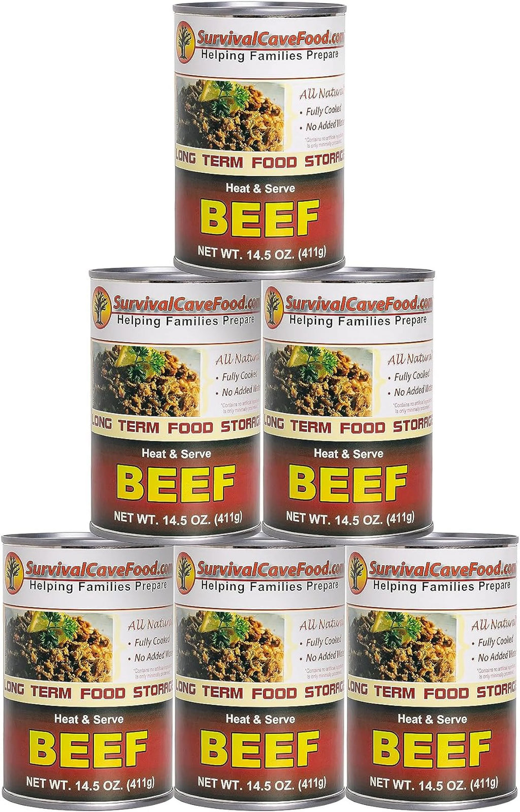 12 - 14.5oz Canned Beef V74107