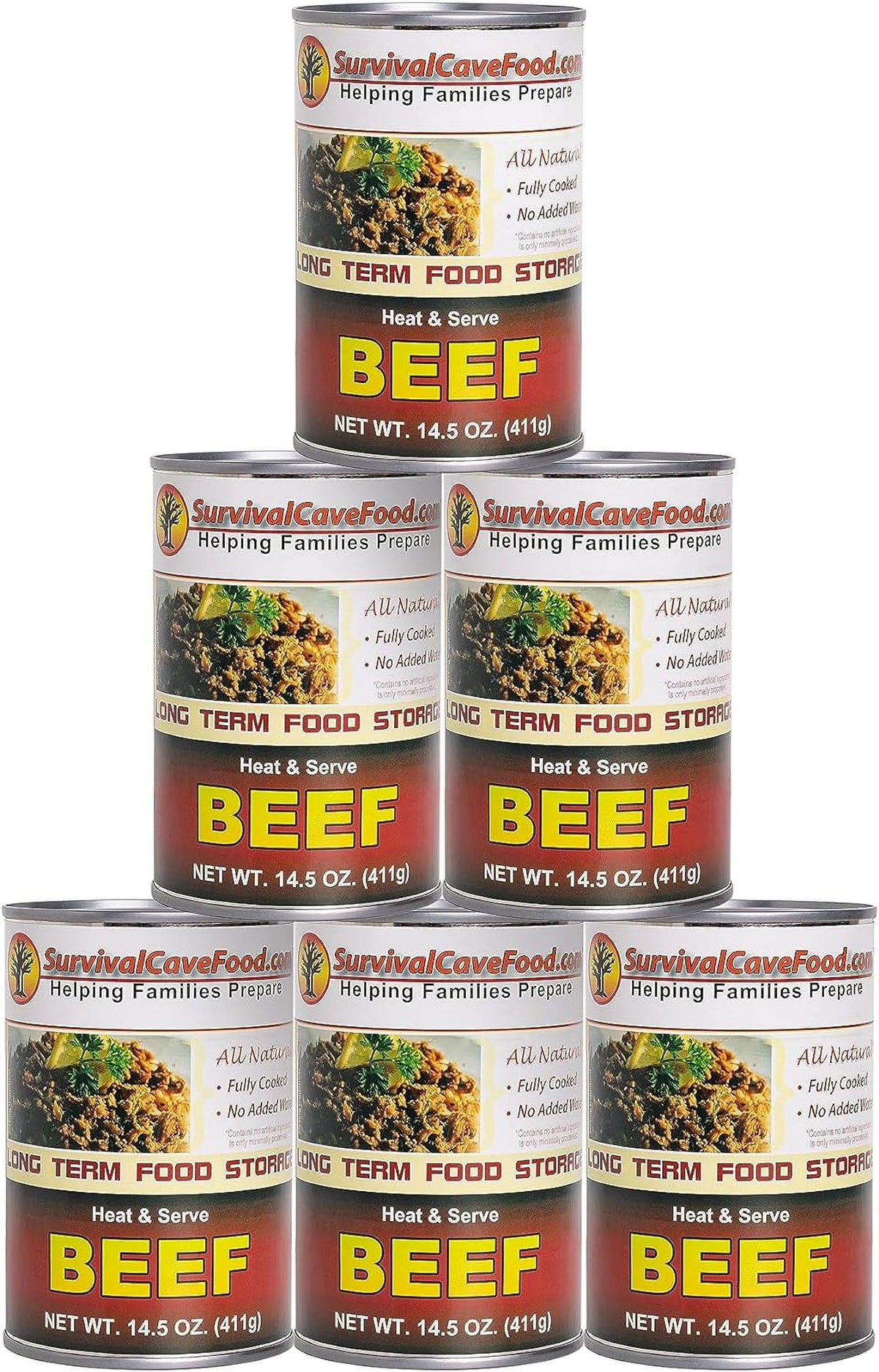 12 - 14.5oz Canned Beef V74107