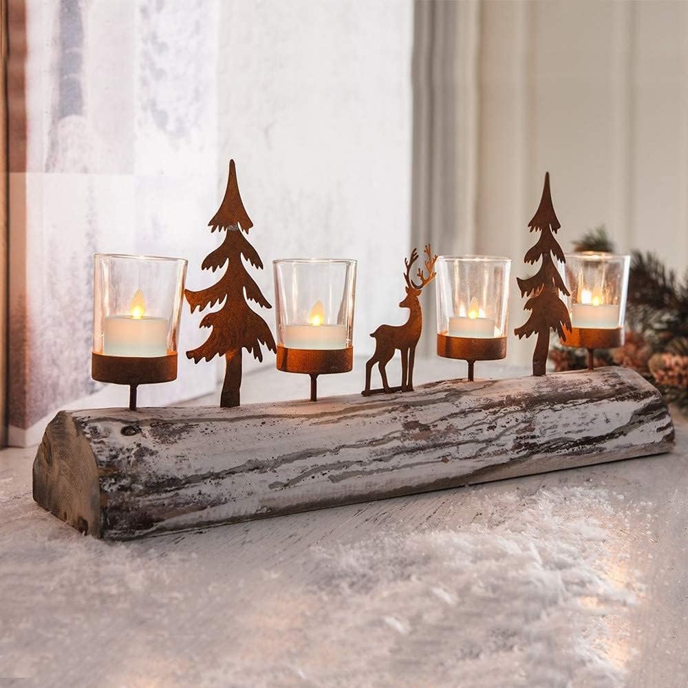 Rechargeable Led Flameless Candles with Remote & Timer G123305