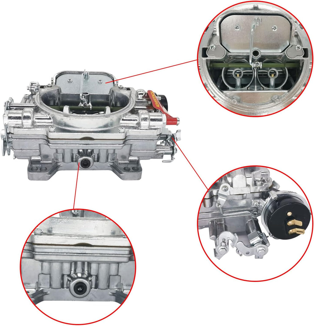 600 CFM 4 Barrel Carburetor with Manual Electric Choke H771