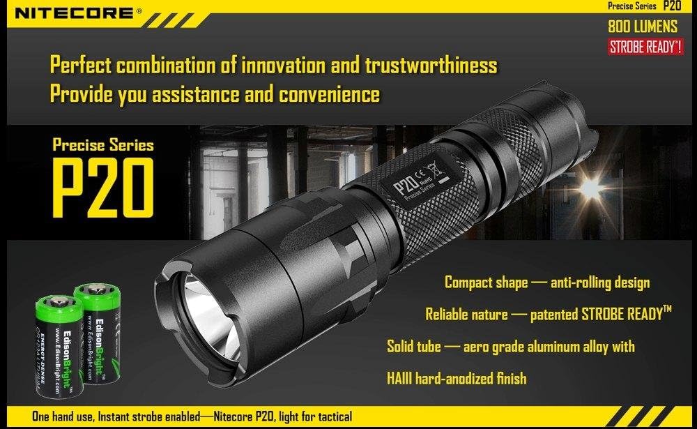 800 Lumen LED Tactical Flashlight W3663