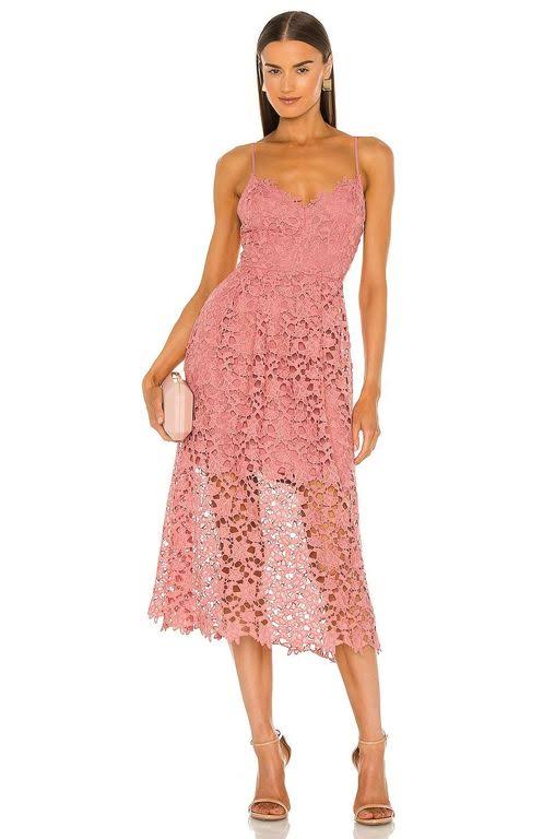 A Line Midi Dress J291