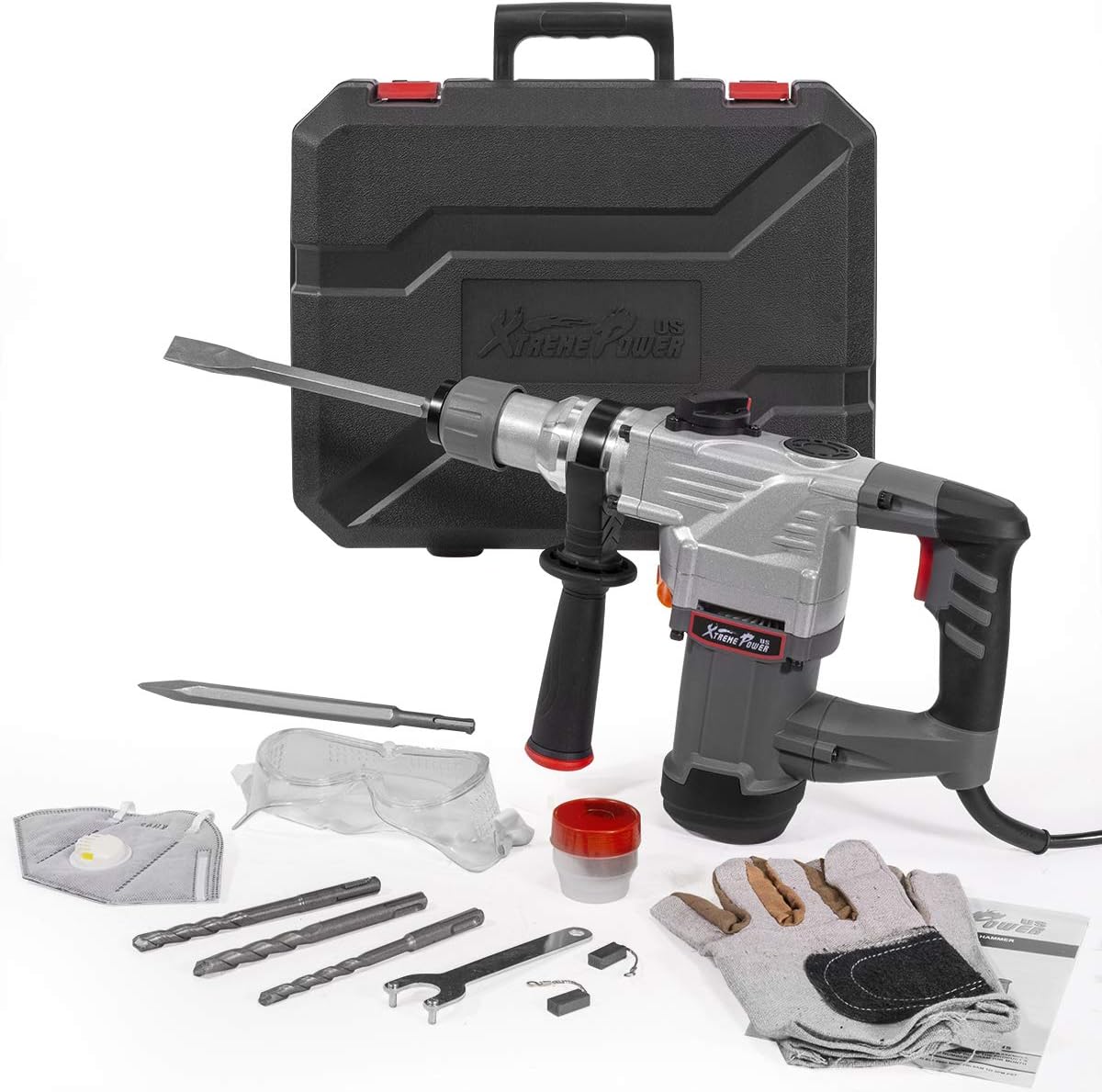1180W SDS-Plus Rotary Hammer Drill with Case A713389