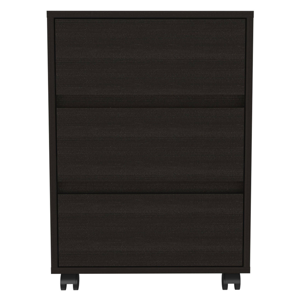 White 3 Drawer Filing Cabinet G60409